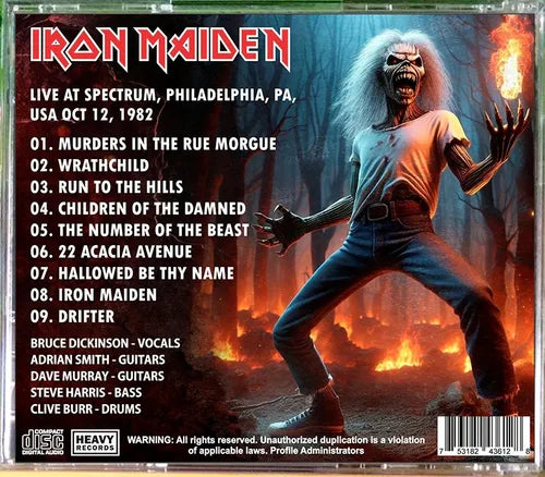 Iron Maiden - Live Spectrum CD