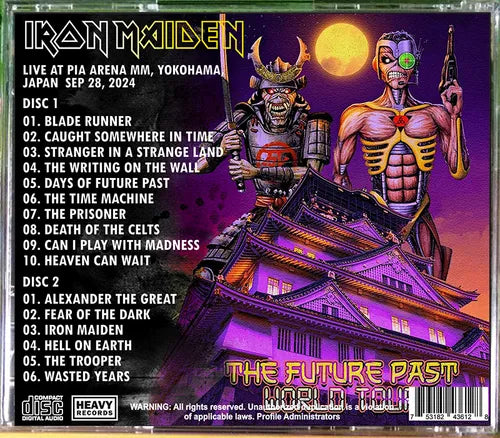 Iron Maiden - Live Yokohama 2024 2xCD