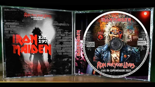 Iron Maiden - Live In Copenhagen 2025 2xCD