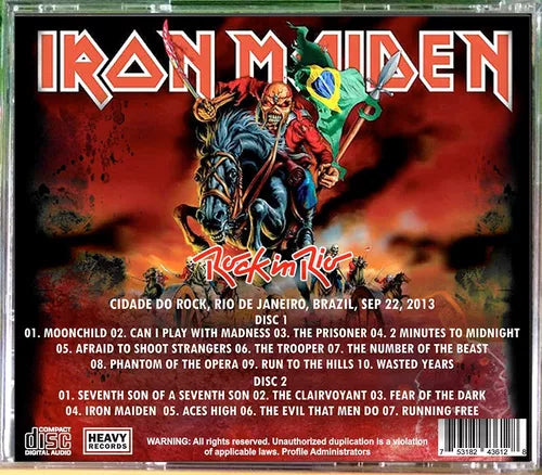 Iron Maiden - Rock In Rio 2013 2xCD