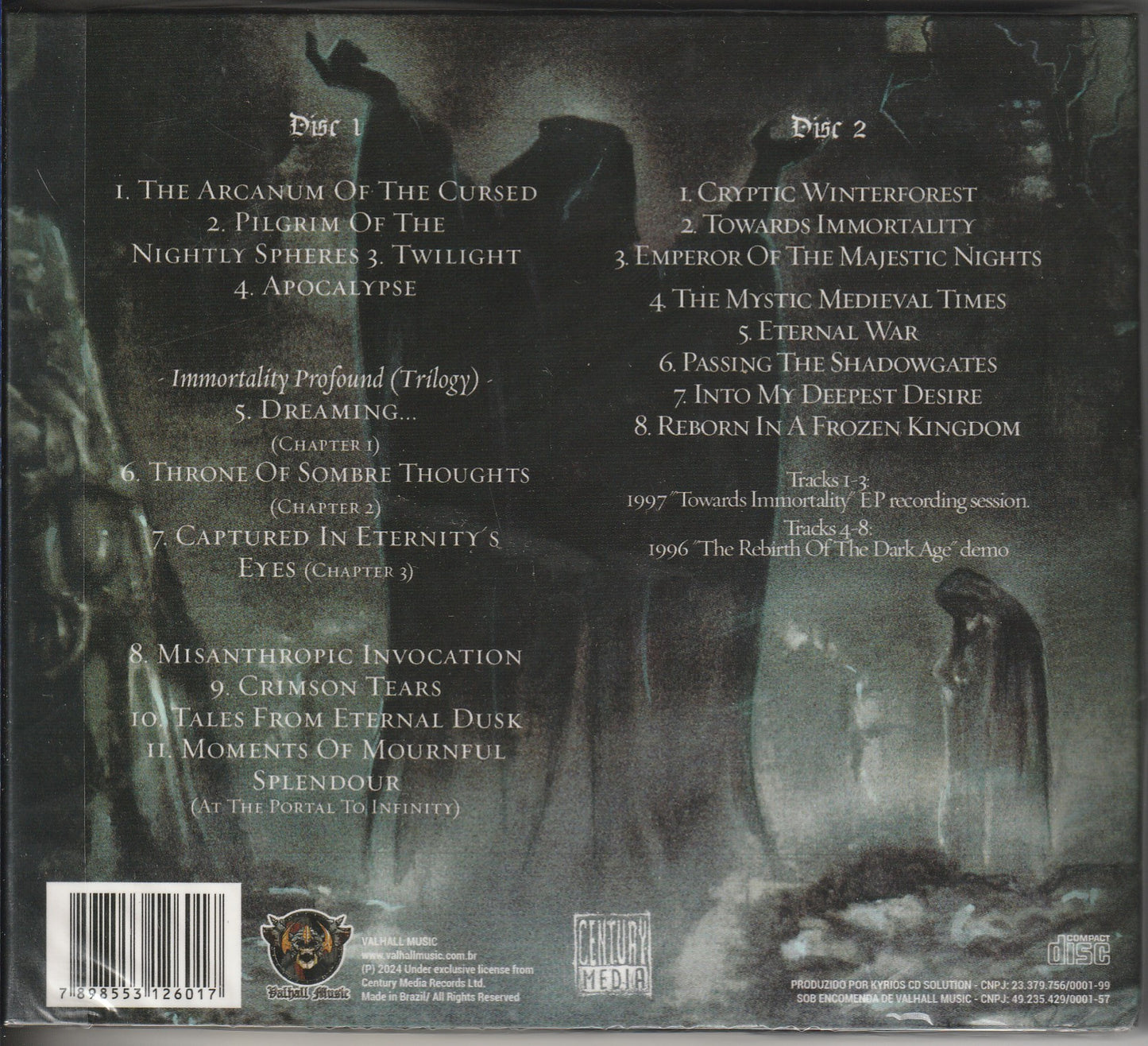 Dark Fortress - Tales From Eternal Dusk 2xCD