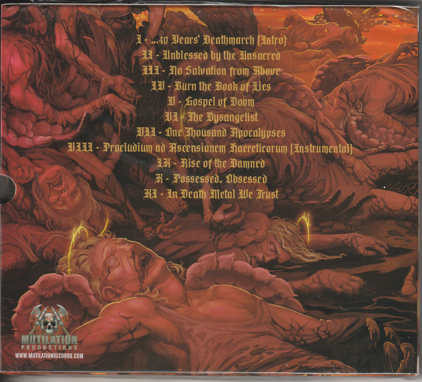 Headhunter D.C. - Rise Of The Damned... CD