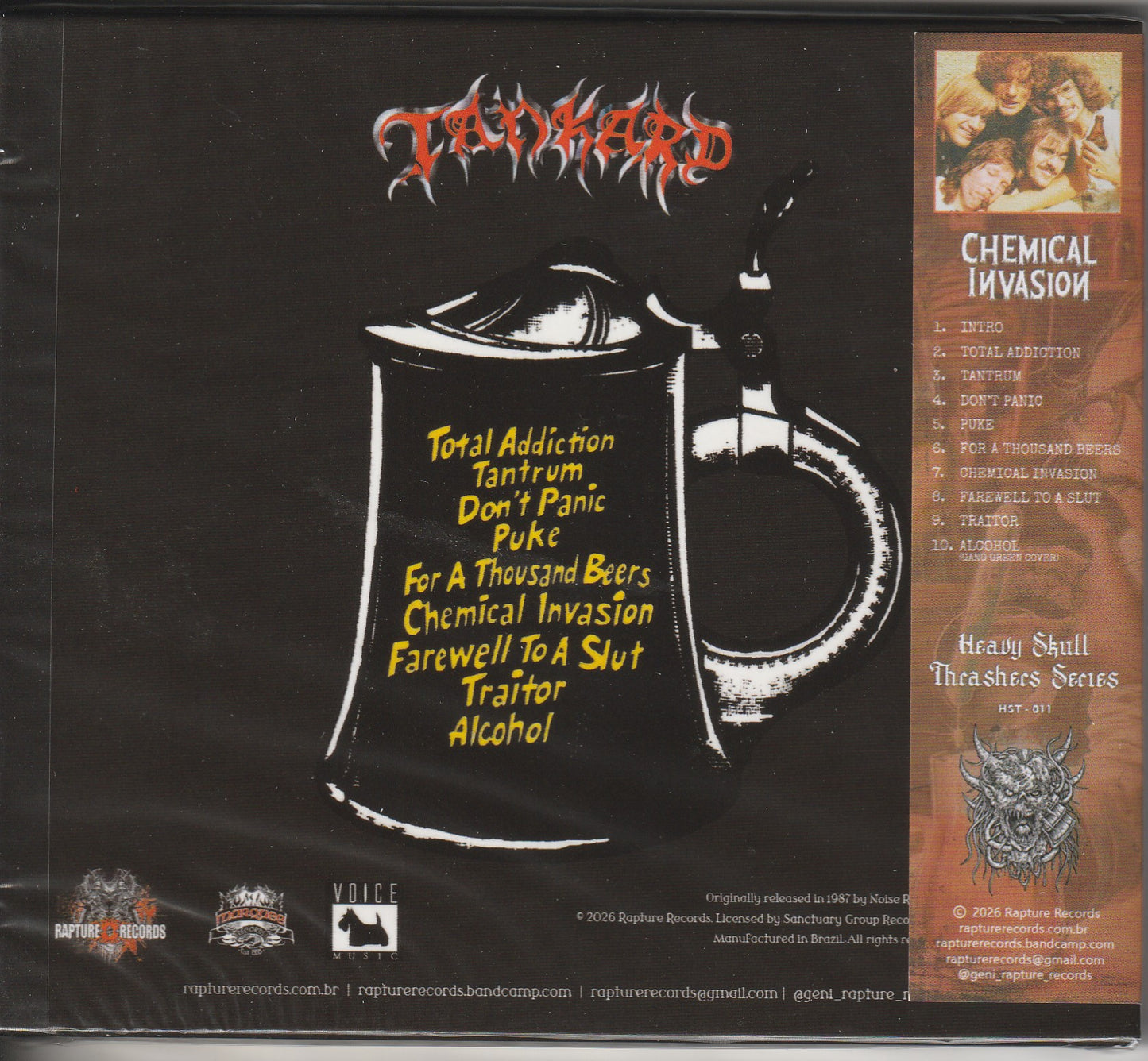 Tankard - Chemical Invasion CD