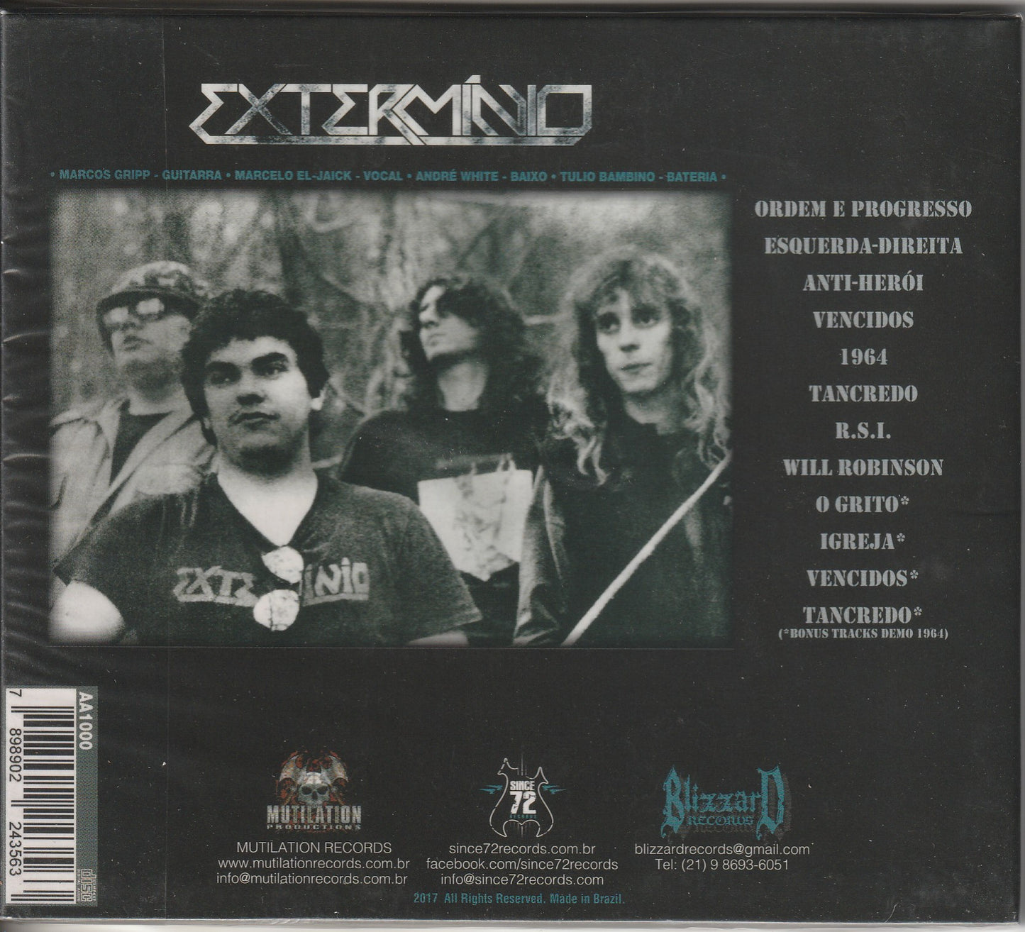 Exterminio - Exterminio CD