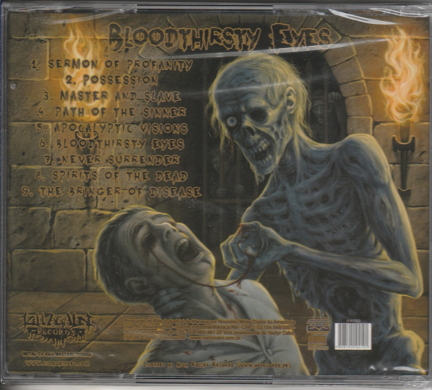 Witchburner - Bloodthirsty Eyes - CD
