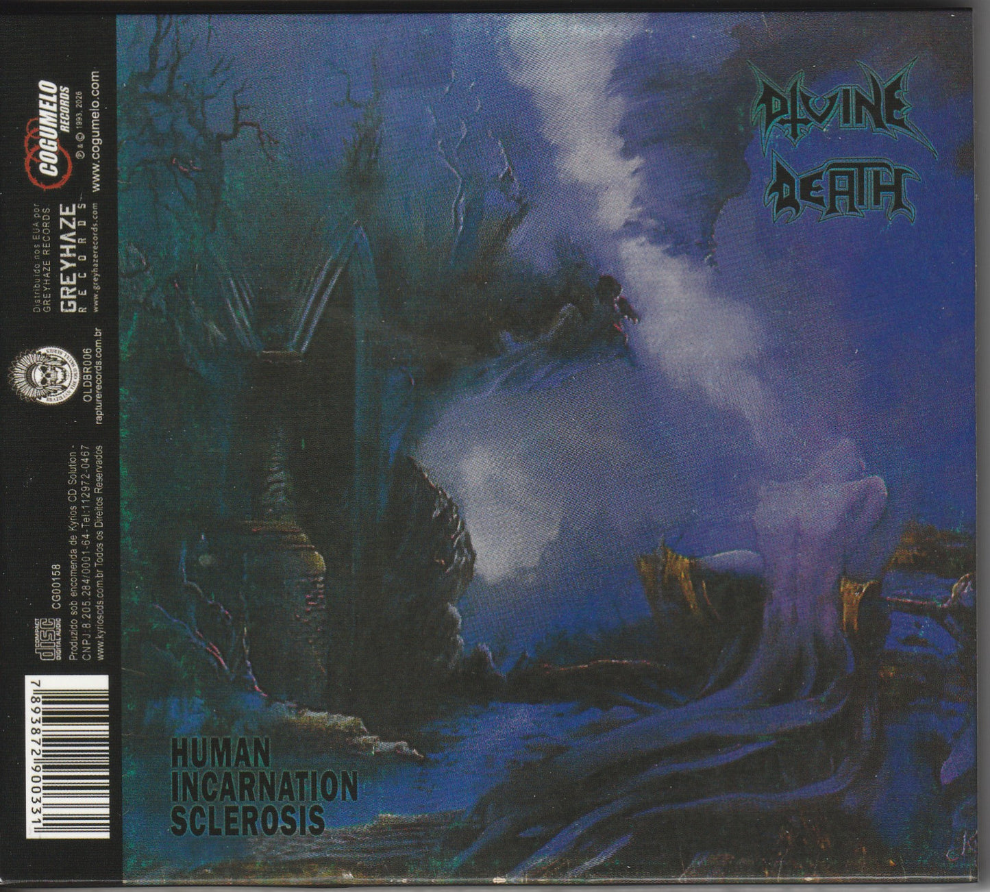 Divine Death / Insurrection - Dim As Your Mind / Human Incarnation Sclerosis CD