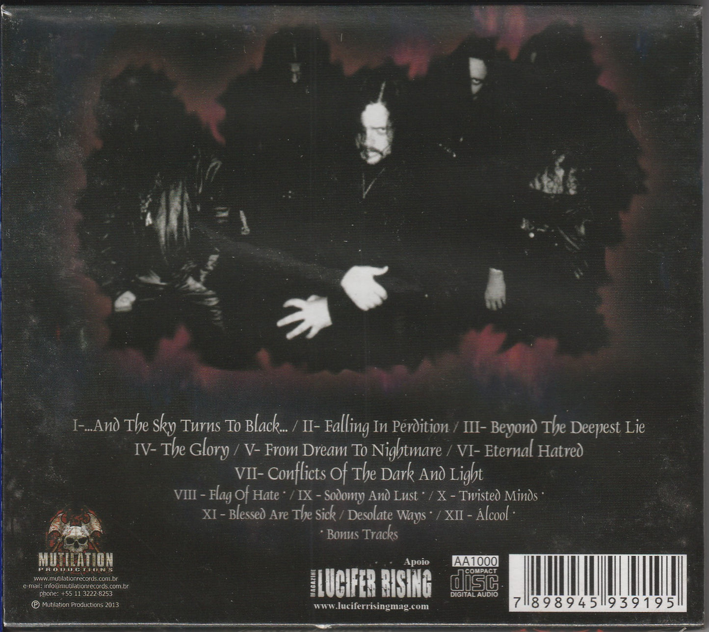 Headhunter D.C. – ...And The Sky Turns To Black... (The Dark Age Has Come) CD