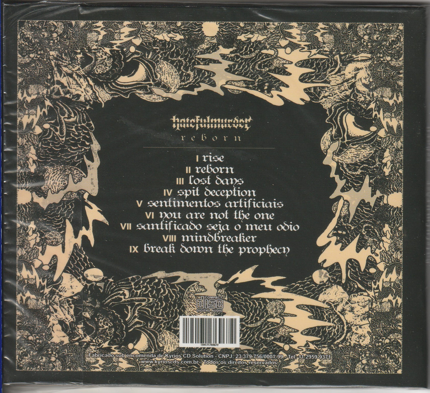 Hatefulmurder - Reborn CD