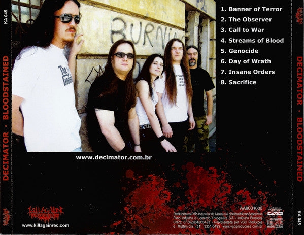 Decimator  - Bloodstained - CD