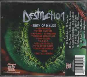 Destruction - Birth Of Malice - CD