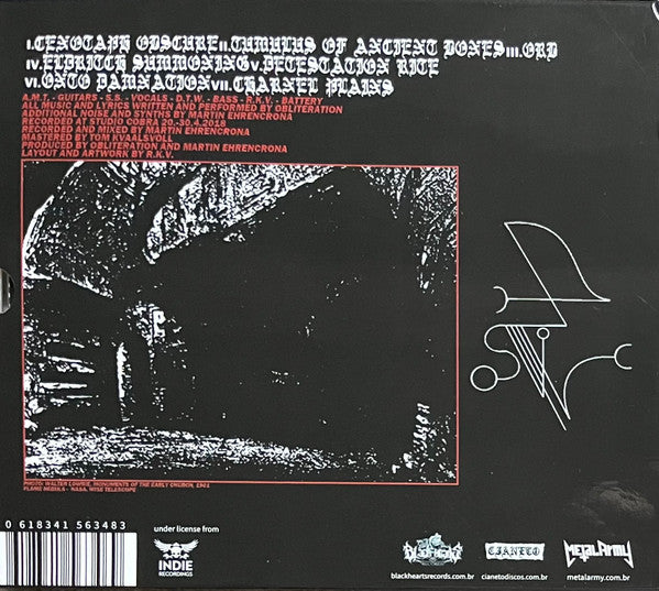 Obliteration  - Cenotaph Obscure - CD