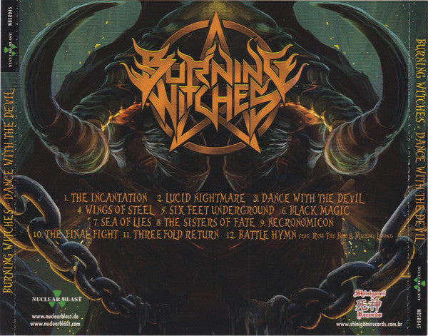 Burning Witches  - Dance With The Devil - CD