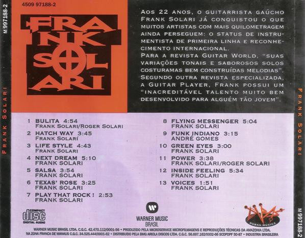 Frank Solari - Frank Solari - CD