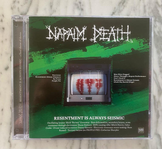 Napalm Death - Resentment Is Always Seismic – A Final Throw Of Throes - CD