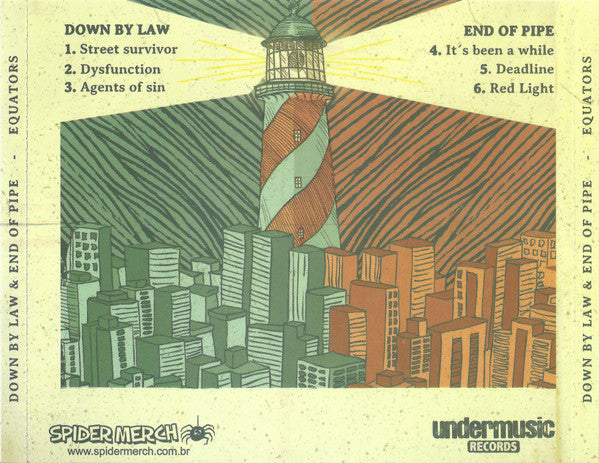 Down By Law  & End Of Pipe - Equators - CD