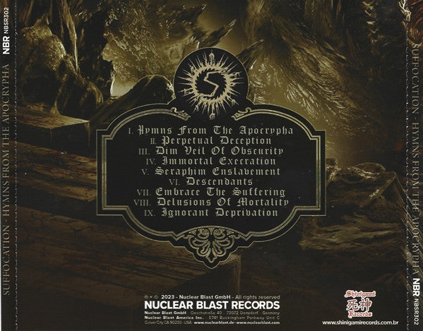 Suffocation - Hymns From The Apocrypha - CD