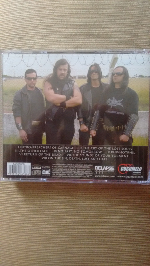 Scourge  - ...On The Sin, Death, Lust and Hate... - CD