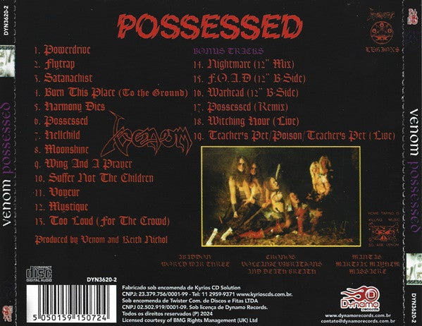 Venom  - Possessed - CD