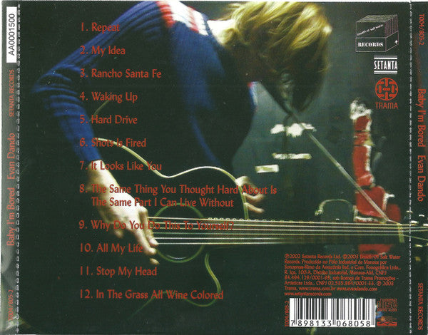 Evan Dando - Baby I'm Bored - CD
