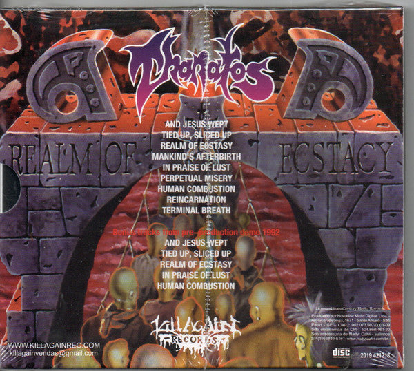 Thanatos  - Realm Of Ecstacy - CD