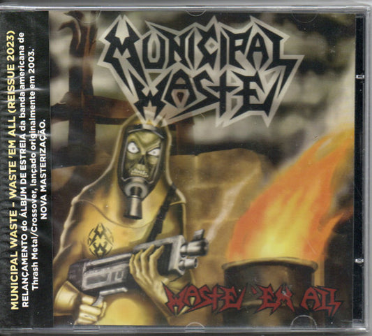 Municipal Waste - Waste 'Em All - CD