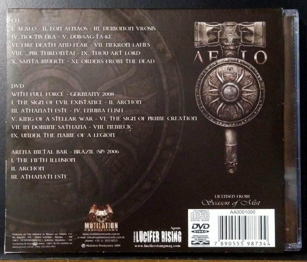 Rotting Christ - Aealo - CD + DVD