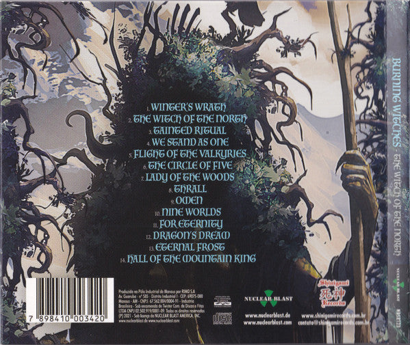 Burning Witches  - The Witch Of The North - CD