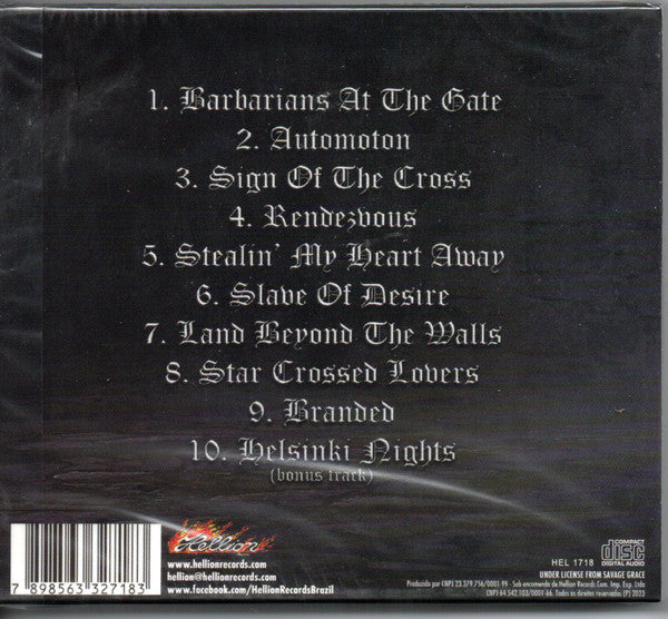 Savage Grace - Sign Of The Cross - CD