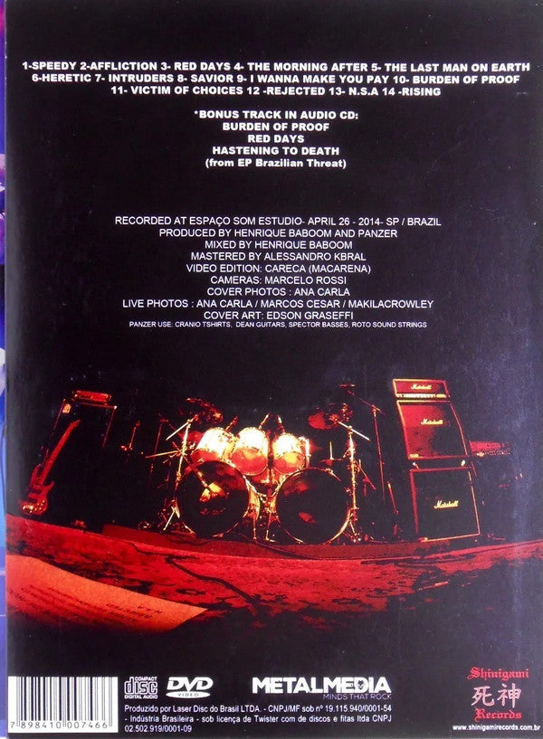 Panzer  - Louder Day After Day – Live Panzer Experience - CD + DVD
