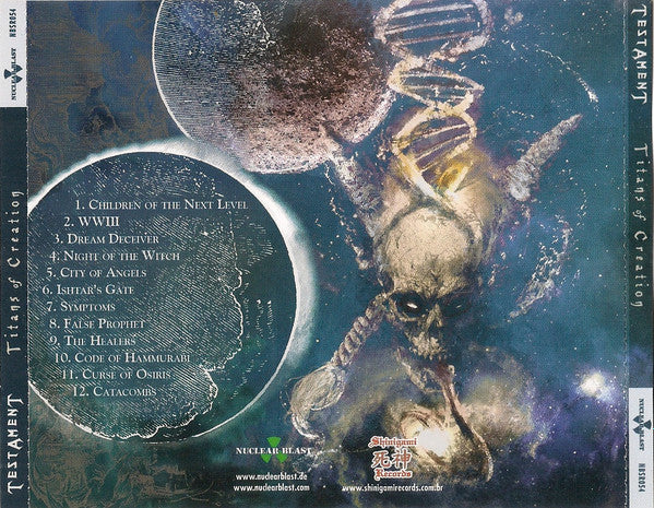 Testament  - Titans Of Creation - CD