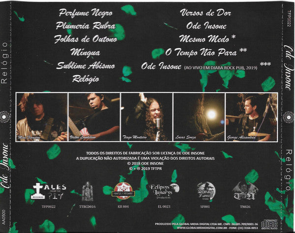 Ode Insone - Relógio - CD