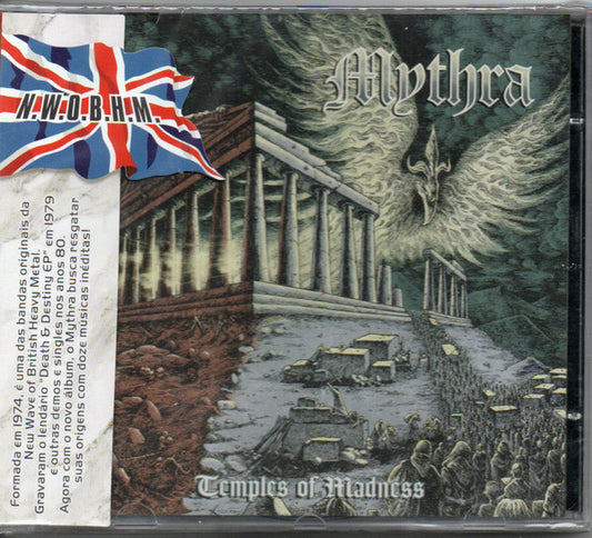 Mythra - Temples Of Madness - CD