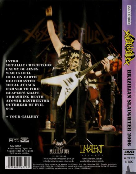 Toxic Holocaust - Brazilian Slaughter 2006 - DVD