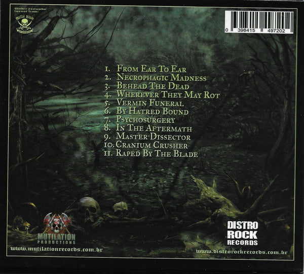 Cut Up  - Wherever They May Rot - CD