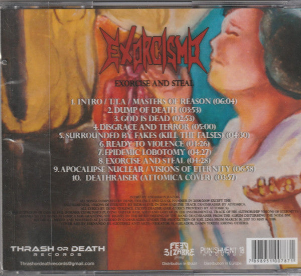 Exorcismo  - Exorcise And Steal - CD