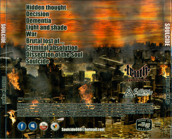 Soulcide  - Forged In Chaos - CD