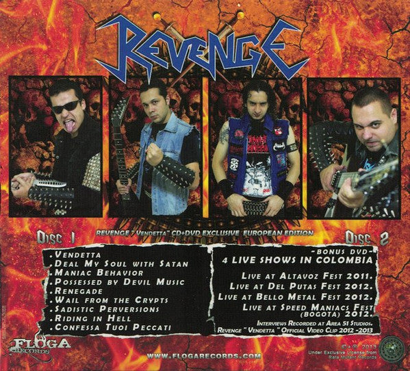 Revenge  - Vendetta - CD