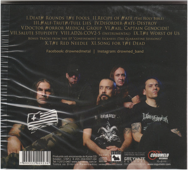 Drowned  - Recipe Of Hate - CD
