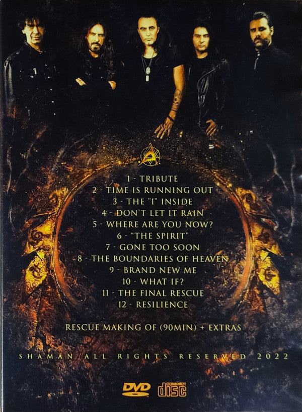 Shaman  - Rescue - CD + DVD