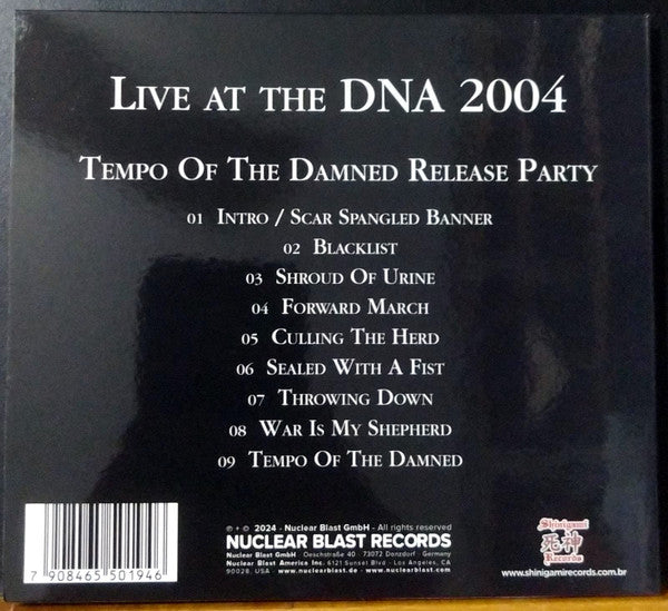 Exodus  - Live At The DNA 2004 -Official Bootleg- - CD