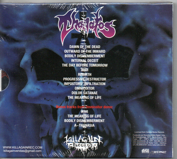 Thanatos  - Emerging From The Netherworlds - CD