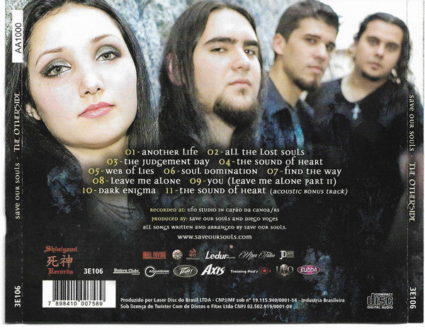 Save Our Souls  - The Otherside - CD