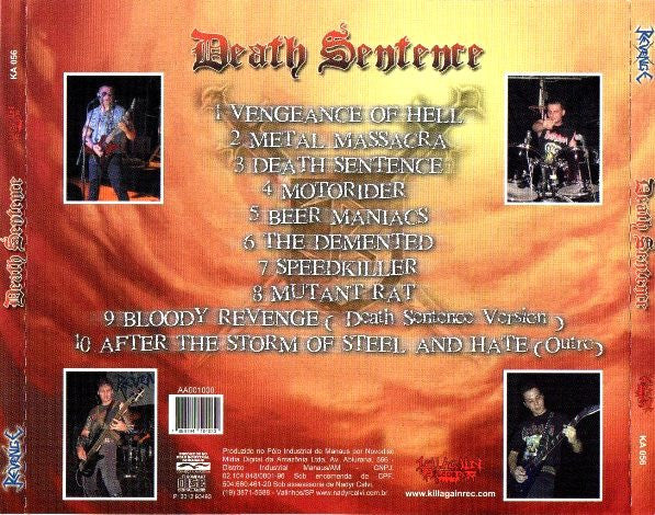Revenge  - Death Sentence - CD