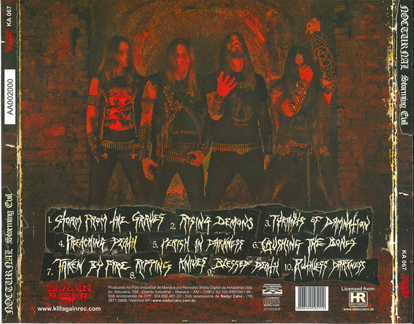 Nocturnal  - Storming Evil - CD