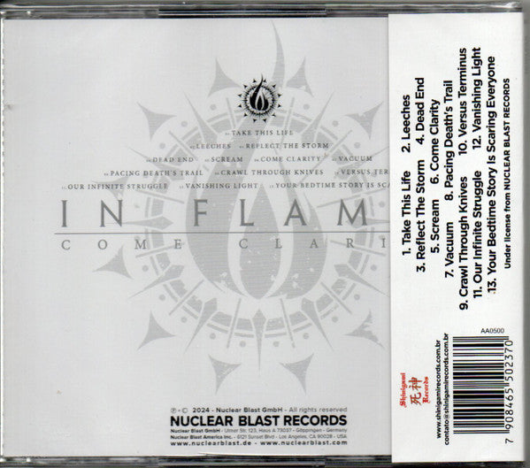In Flames - Come Clarity - CD
