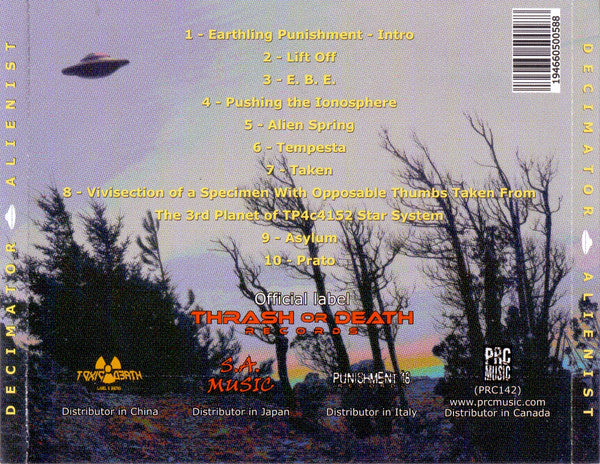 Decimator  - Alienist - CD