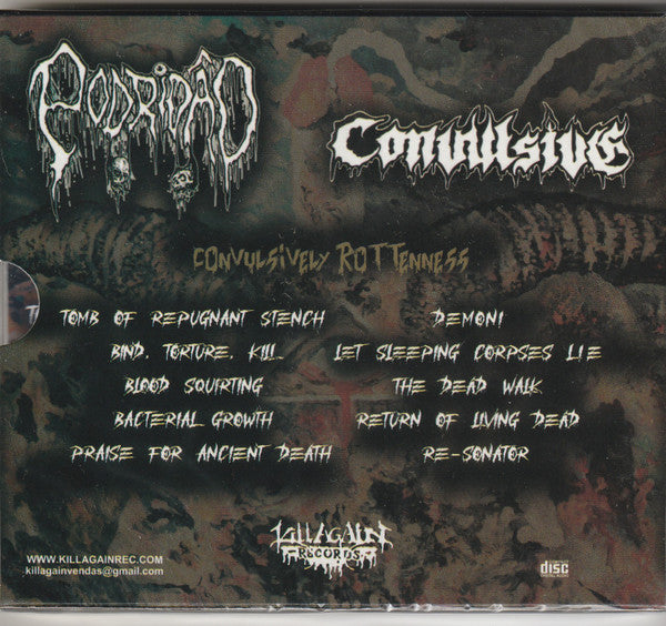 Podridão, Convulsive - Convulsively Rotteness - CD