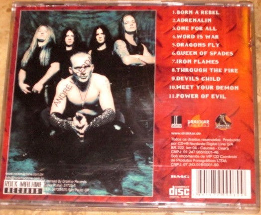 Rebellion  - Born A Rebel - CD