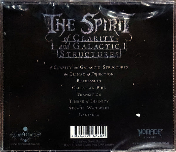 The Spirit  - Of Clarity And Galactic Structures - CD