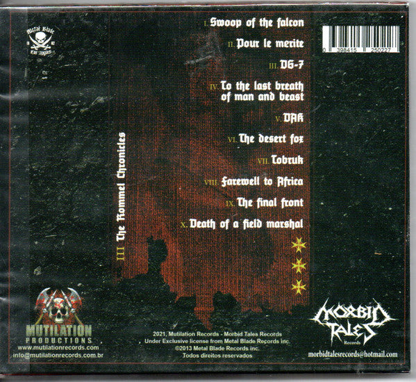 Hail Of Bullets - III The Rommel Chronicles - CD